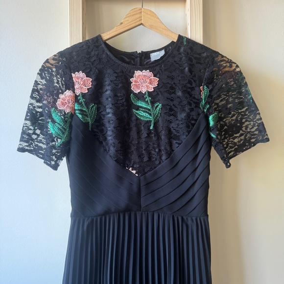 ASOS Mixed Media Occasion Dress - Picture 3 of 6